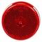 Truck-Lite Signal-Stat, Led, Red Round, 4 Diode, Marker Clearance Light, P2, Reflectorized, Pl-10, 12V 1052 - alternate 1